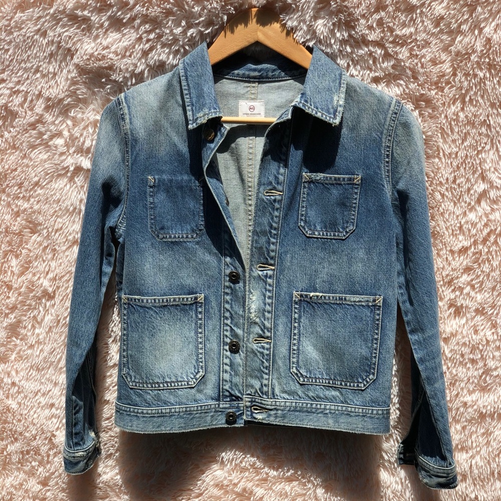 Boxy Fitted Denim Jacket